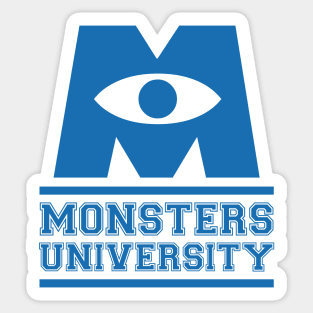 Monsters University Sticker